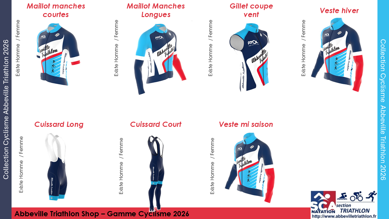 Tenue Cyclisme SCA Triathlon